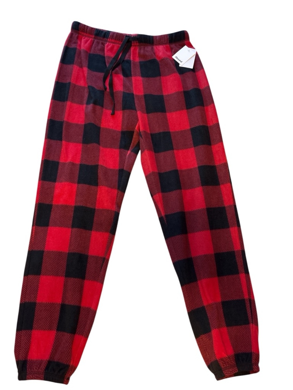 Abound Red and Black Plaid Lounge Sleep PJ Pants
